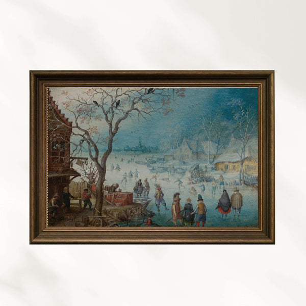 Christoffel van den Berghe - Winter Landscape