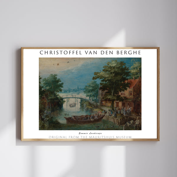 Christoffel van den Berghe-Yaz Manzarası poster