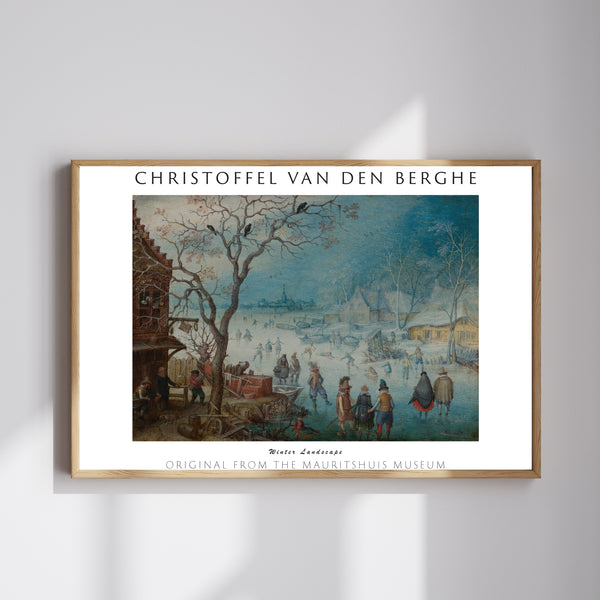 Christoffel van den Berghe-Kış Manzarası poster