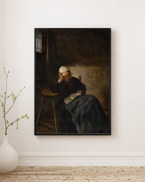 Claes Hals - Okuyan Kız poster