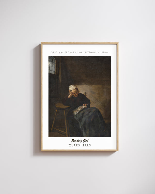 Claes Hals - Okuyan Kız poster