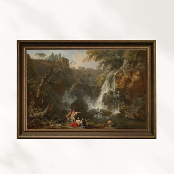 Claude-Joseph Vernet - Maecenas Villası’yla Tivoli Şelaleleri
