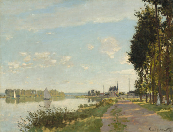 Claude Monet - Argenteuil Tablo