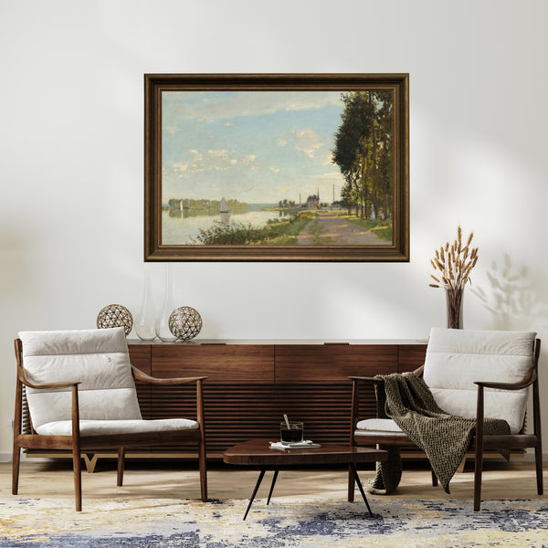 Claude Monet - Argenteuil Fine Art Baskı