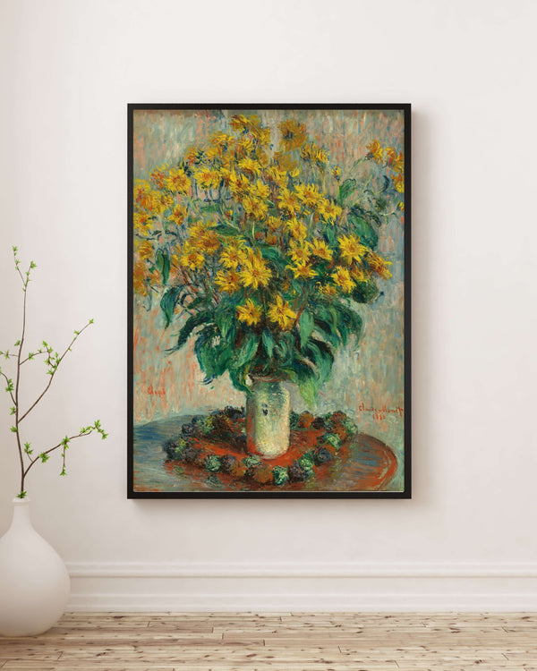 Claude Monet - Yer Elması Çiçekleri Poster