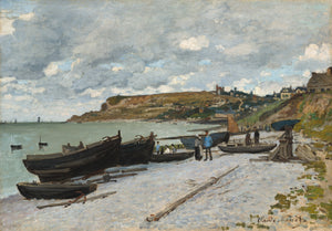 Claude Monet - Sainte-Adresse Tablo