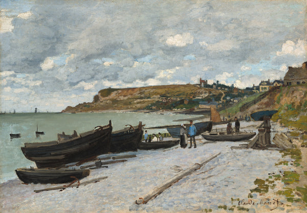 Claude Monet - Sainte-Adresse Tablo