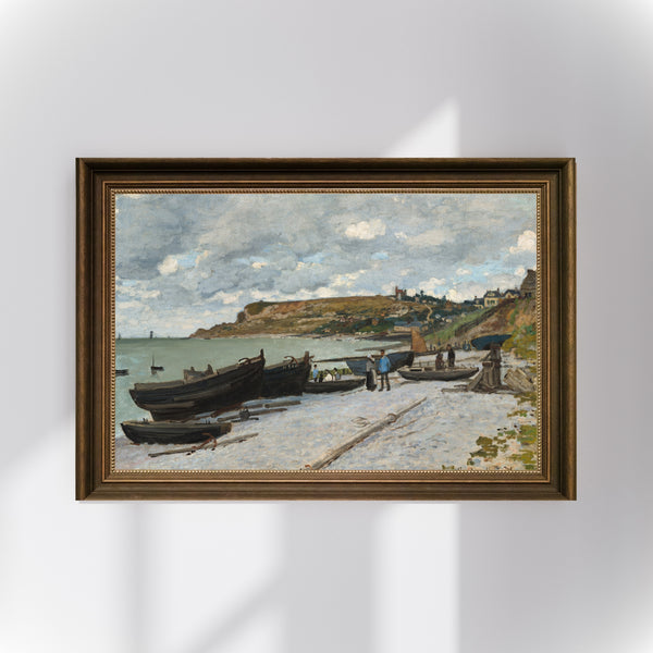 Claude Monet - Sainte-Adresse Poster