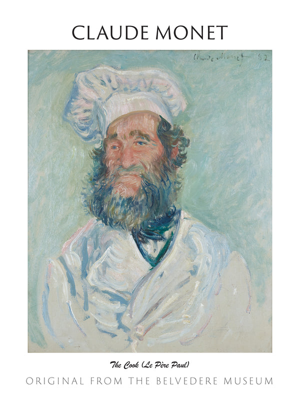 Claude Monet-Aşçı fineart baskı