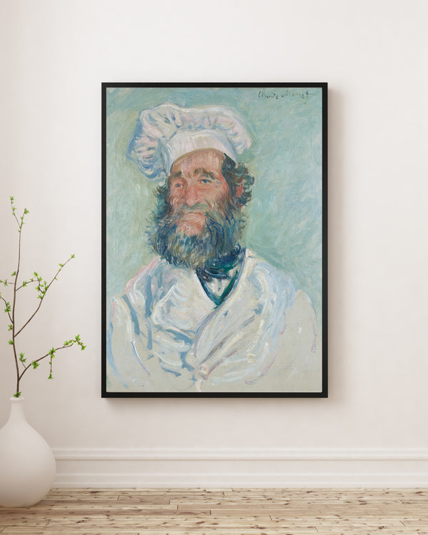 Claude Monet - Aşçı poster