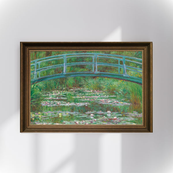 Claude Monet - Japon Köprüsü Poster