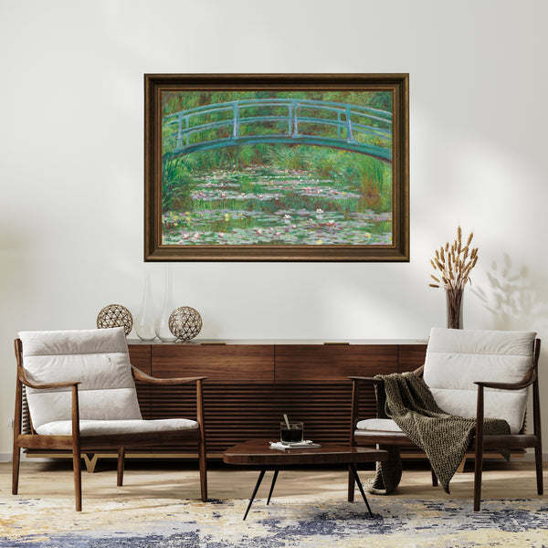 Claude Monet - Japon Köprüsü Fine Art Baskı