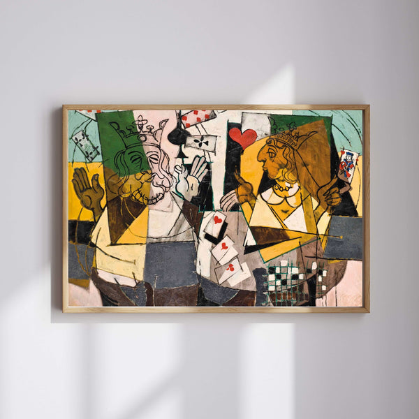 Kağıt Oyunu fine art baskı