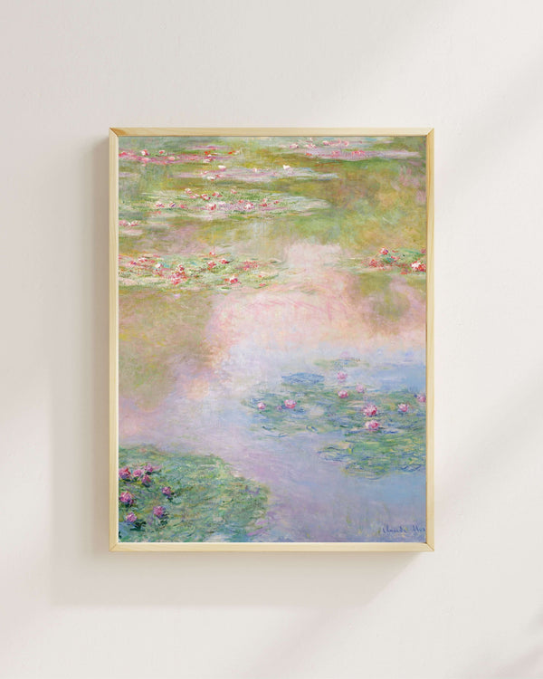 Claude Monet - Nilüferler II Fine Art Baskı