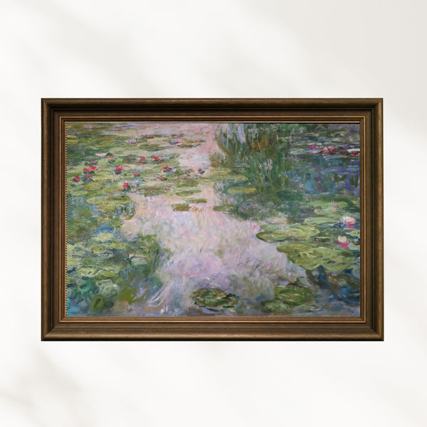 Claude Monet - Water Lilies IX