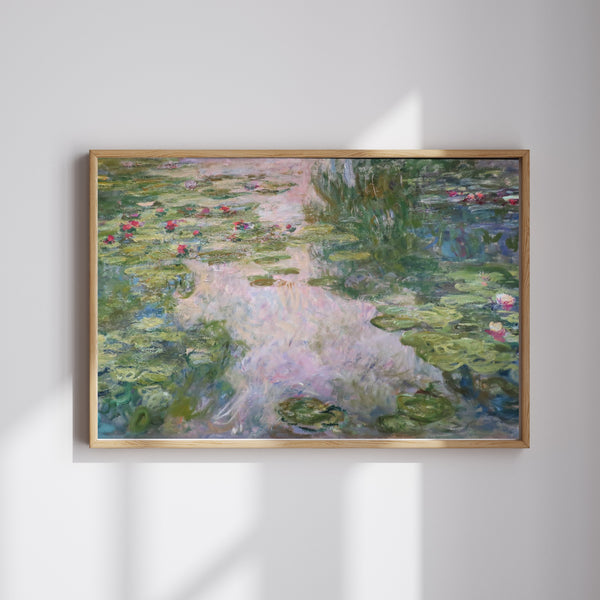 Claude Monet - Water Lilies IX