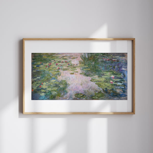 Claude Monet - Water Lilies IX