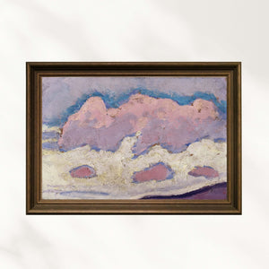 Koloman Moser - Bulut Etüdü Fine Art Baskı
