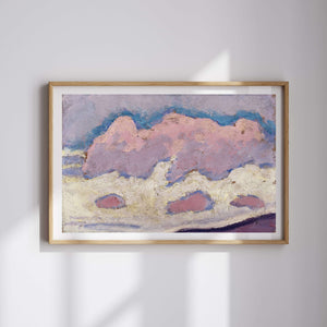 Koloman Moser - Bulut Etüdü Fine Art Baskı