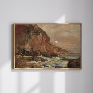 Emil Jakob Schindler - Coast Near Ragusa