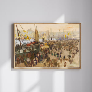 Oskar Laske - İstanbul Haliç