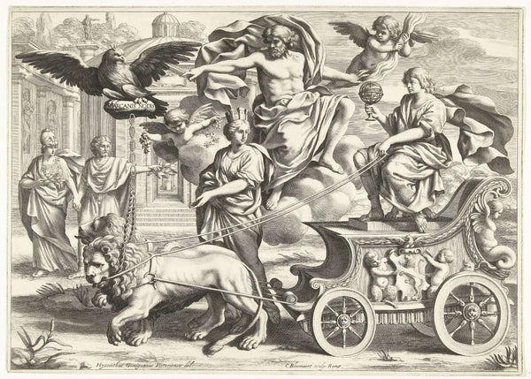 Cornelis Bloemaert - Kybele Fine Art Baskı