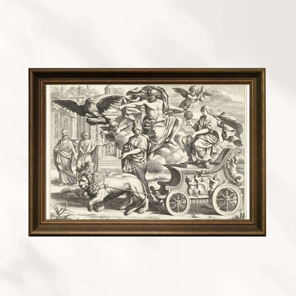 Cornelis Bloemaert - Kybele Fine Art Baskı