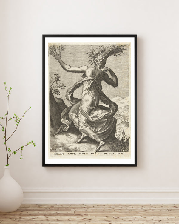 Cornelis Cort - Daphne fine art baskı