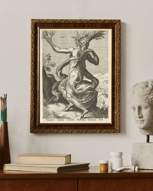 Cornelis Cort - Daphne fine art baskı