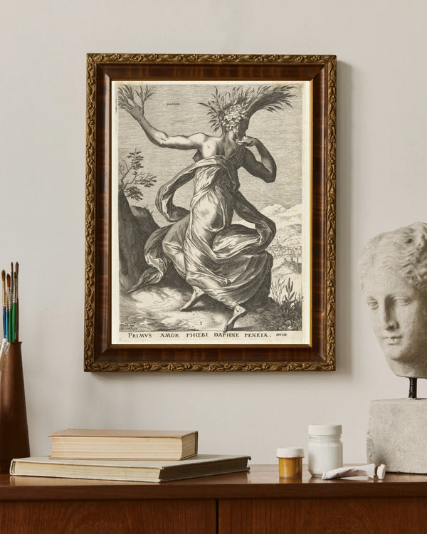 Cornelis Cort - Daphne fine art baskı