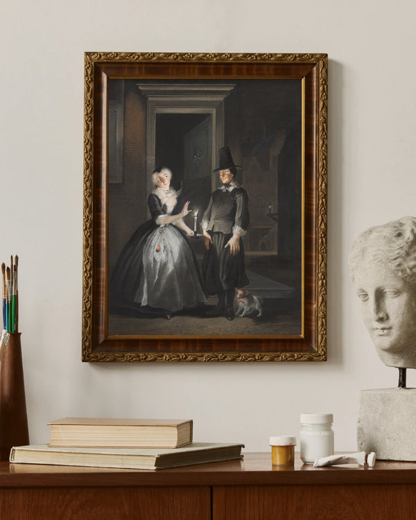 Cornelis Troost - Reinier Adriaansz’ın Aşk İtirafı çerçeve