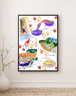 Begüm Pasin - Côte d'Azur Fine Art Baskı