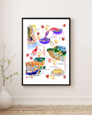 Begüm Pasin - Côte d'Azur Fine Art Baskı