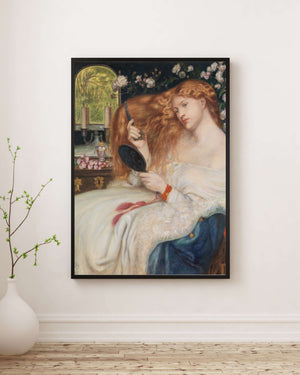 Dante Gabriel Rossetti - Leydi Lilith Fine Art Baskı
