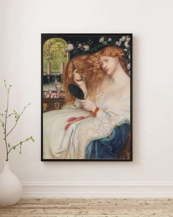 Dante Gabriel Rossetti - Leydi Lilith Fine Art Baskı
