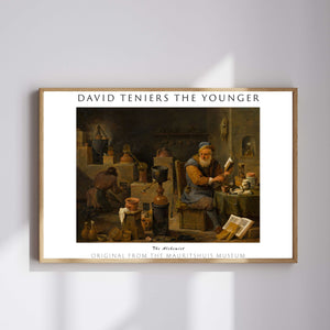 David Teniers the Younger-Simyacı poster