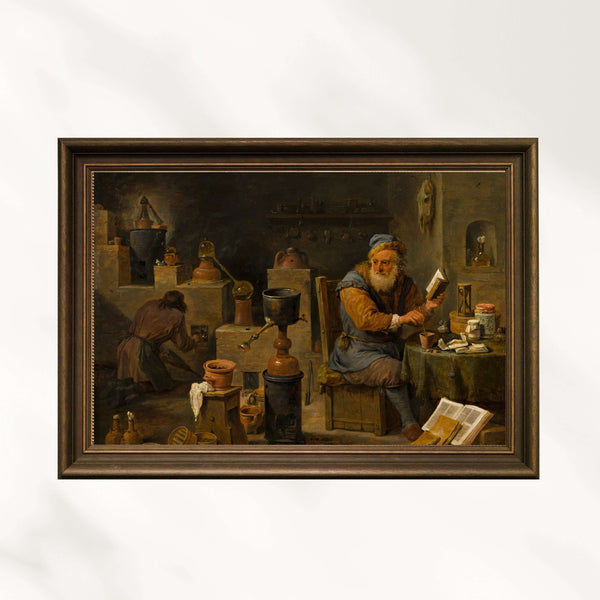 David Teniers the Younger - Simyacı