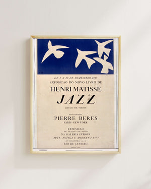 Henri Matisse - Jazz Sergisi Afişi Fine Art Baskı