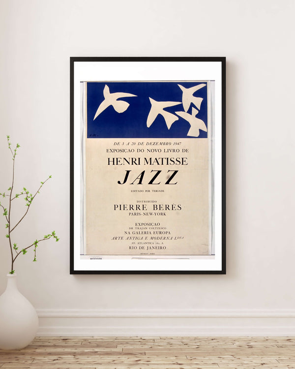 Henri Matisse - Jazz Sergisi Afişi Fine Art Baskı