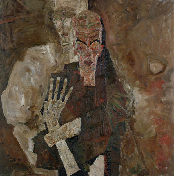 Egon Schiele - Death and the Human - The Self-Seers II