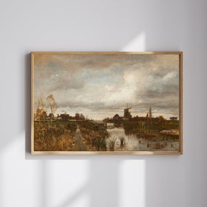 Emil Jakob Schindler - Dutch Landscape