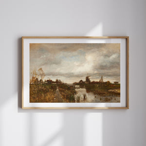 Emil Jakob Schindler - Dutch Landscape