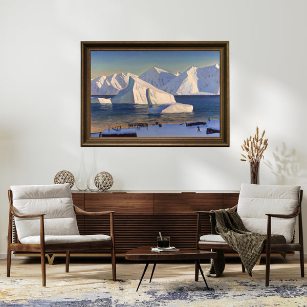 Rockwell Kent - Kasım Başında Kuzey Grönland poster