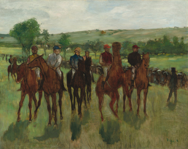 Edgar Degas - Biniciler Tablo