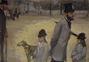 Edgar Degas – Concorde Meydanı tablo