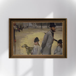 Edgar Degas – Concorde Meydanı fine art baskı
