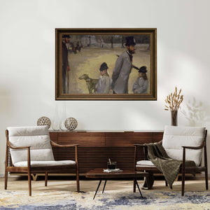 Edgar Degas – Concorde Meydanı poster