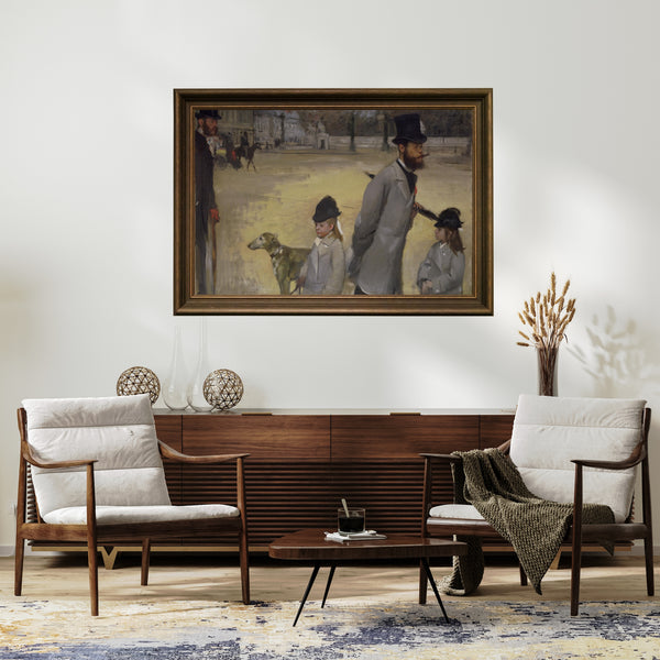 Edgar Degas – Concorde Meydanı poster