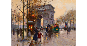 Edouard-Léon Cortès - Zafer Takı tablo