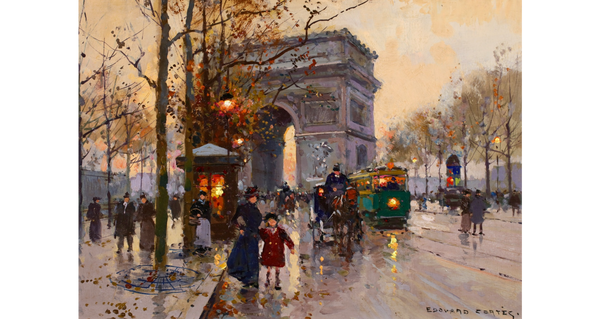 Edouard-Léon Cortès - Zafer Takı tablo